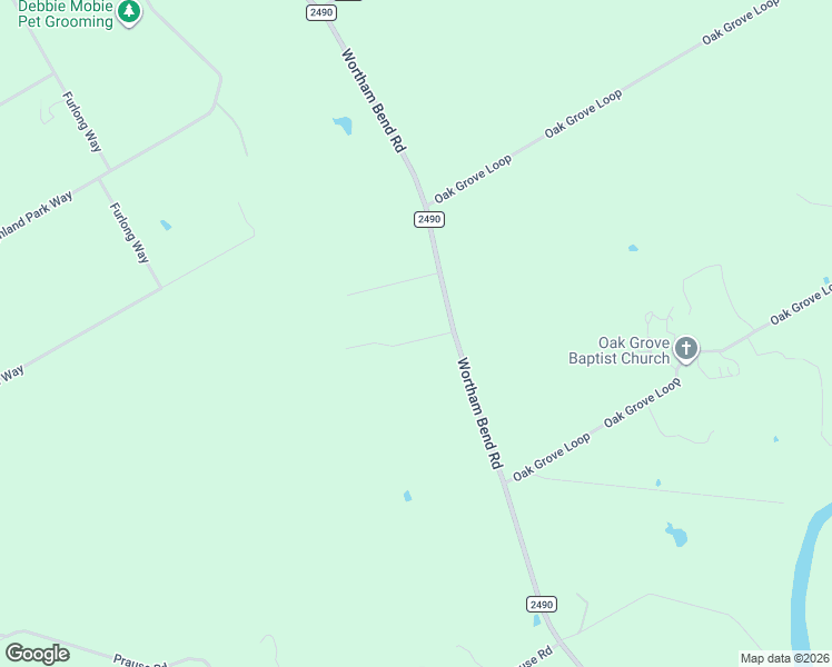 map of restaurants, bars, coffee shops, grocery stores, and more near 13419 Wortham Bend Road in China Spring