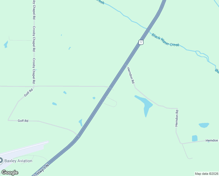 map of restaurants, bars, coffee shops, grocery stores, and more near 4600 Hatch Parkway South in Baxley