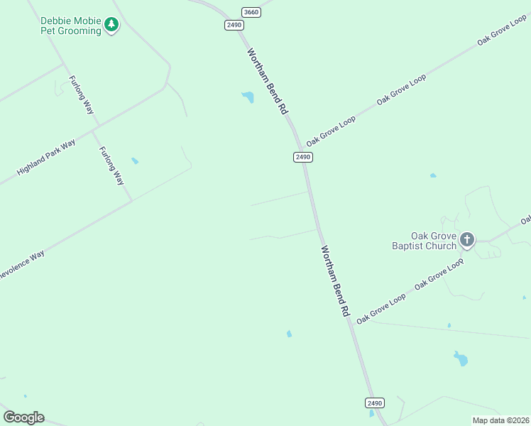 map of restaurants, bars, coffee shops, grocery stores, and more near 13423 Wortham Bend Road in China Spring