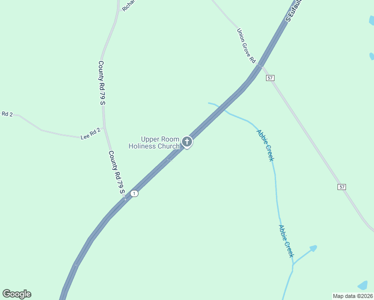 map of restaurants, bars, coffee shops, grocery stores, and more near 5531 U.S. 431 in Eufaula