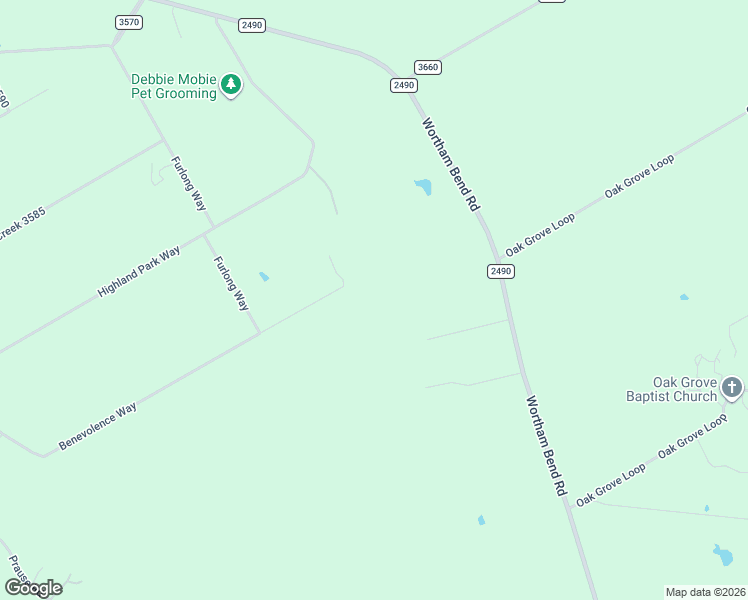 map of restaurants, bars, coffee shops, grocery stores, and more near 1260 Benevolence Way in China Spring