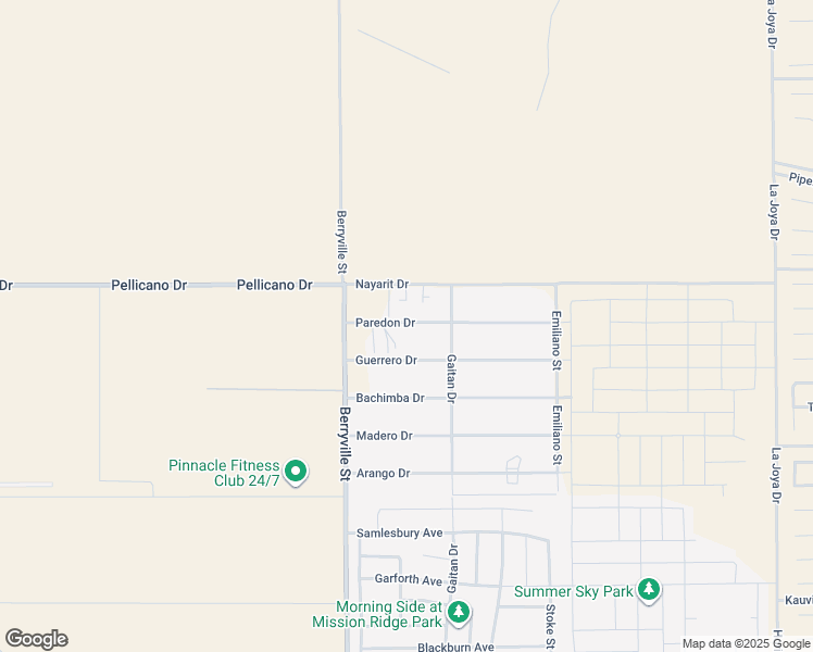 map of restaurants, bars, coffee shops, grocery stores, and more near 13655 Paredon Drive in El Paso