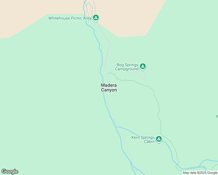 map of restaurants, bars, coffee shops, grocery stores, and more near in Madera Canyon