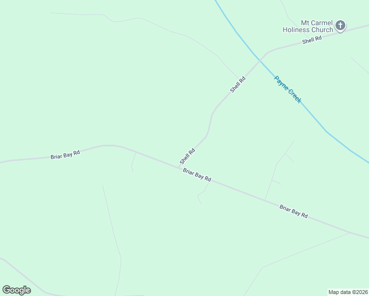 map of restaurants, bars, coffee shops, grocery stores, and more near 2009 Shell Road in Riceboro