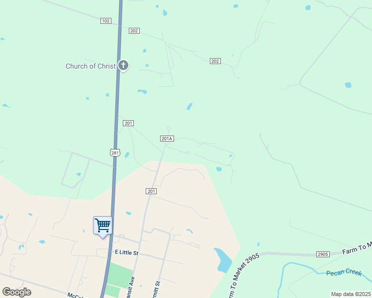 map of restaurants, bars, coffee shops, grocery stores, and more near 144 County Road 201A in Hamilton