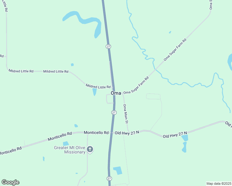 map of restaurants, bars, coffee shops, grocery stores, and more near in Oma