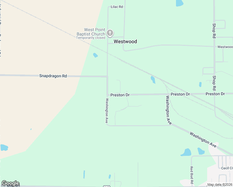 map of restaurants, bars, coffee shops, grocery stores, and more near 385 Preston Drive in Fitzgerald