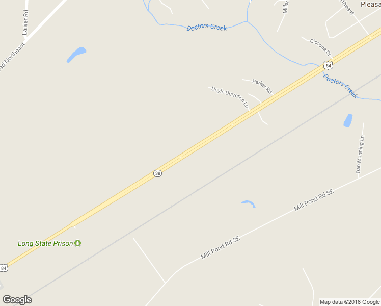 map of restaurants, bars, coffee shops, grocery stores, and more near 2180 U.S. 84 in Ludowici