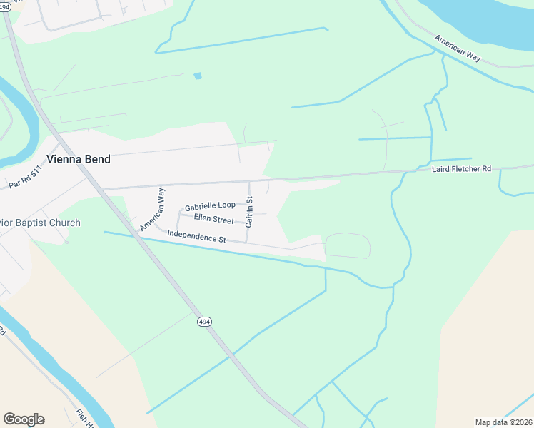 map of restaurants, bars, coffee shops, grocery stores, and more near Rachel Street in Natchitoches Parish