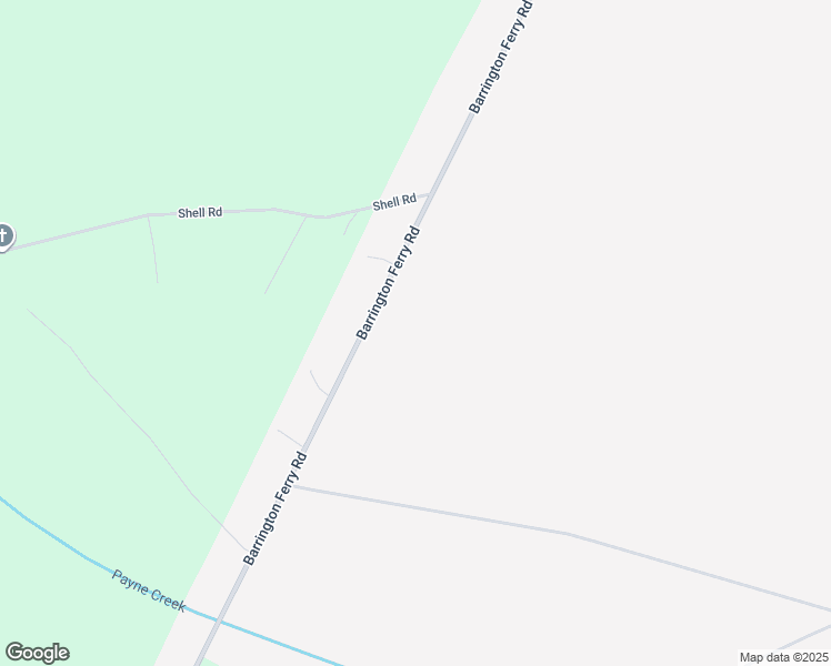 map of restaurants, bars, coffee shops, grocery stores, and more near 2898 Barrington Ferry Road in Riceboro