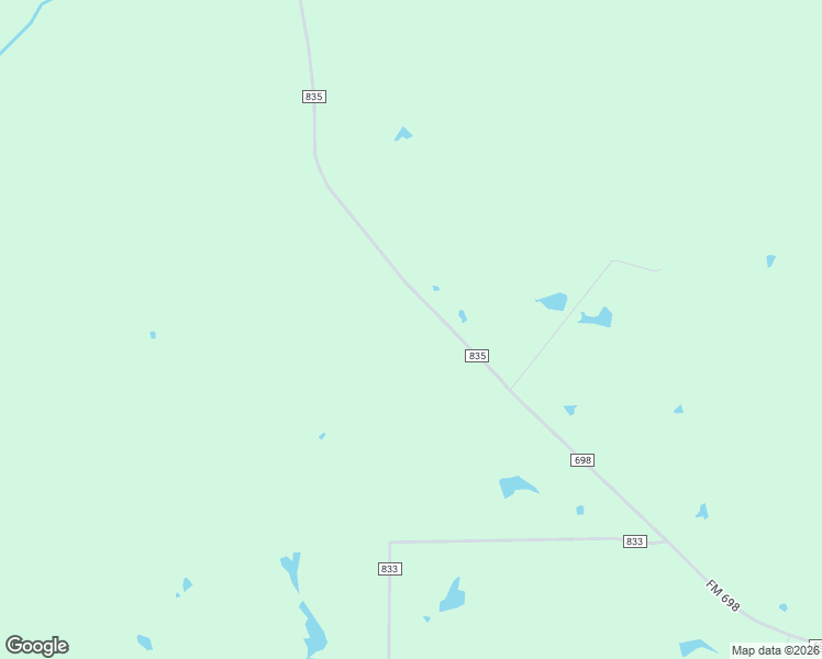 map of restaurants, bars, coffee shops, grocery stores, and more near 801 County Road 835 in Nacogdoches