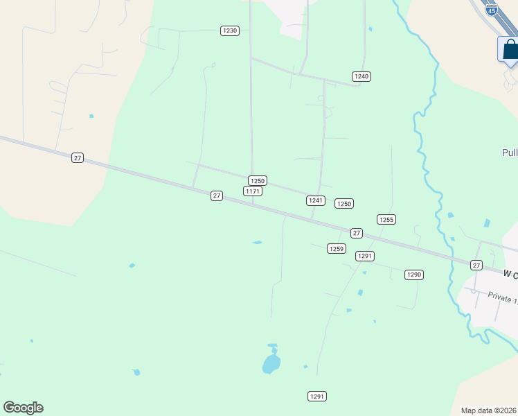 map of restaurants, bars, coffee shops, grocery stores, and more near 263 Farm to Market 27 in Fairfield