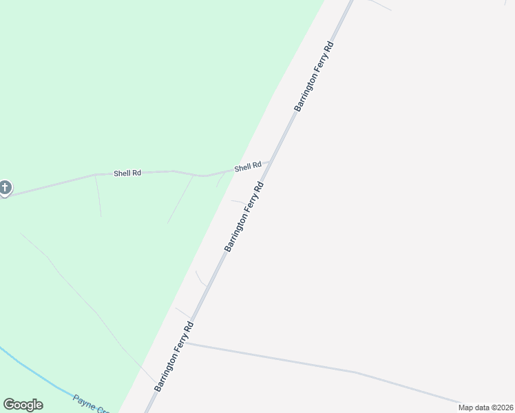 map of restaurants, bars, coffee shops, grocery stores, and more near 2774 Barrington Ferry Road in Riceboro