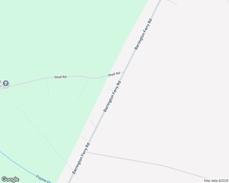 map of restaurants, bars, coffee shops, grocery stores, and more near 2774 Barrington Ferry Road in Riceboro