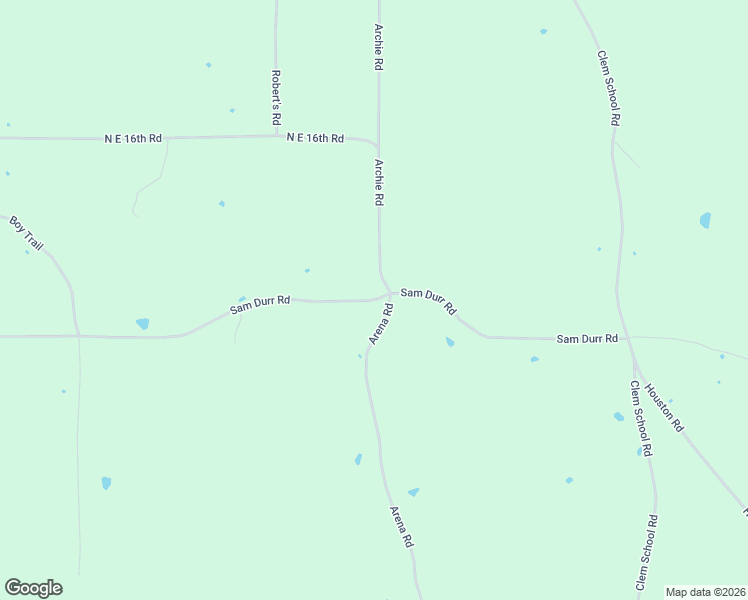 map of restaurants, bars, coffee shops, grocery stores, and more near Sam Durr Road in Mount Olive