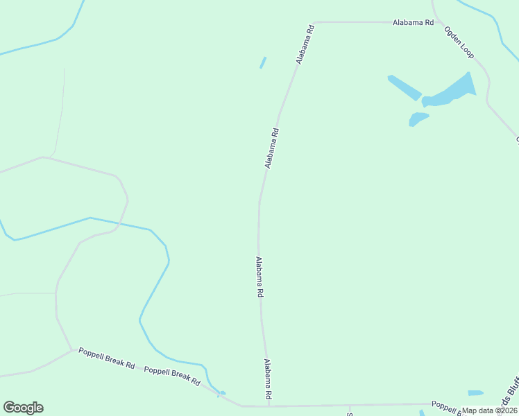 map of restaurants, bars, coffee shops, grocery stores, and more near Alabama Road in Wayne County