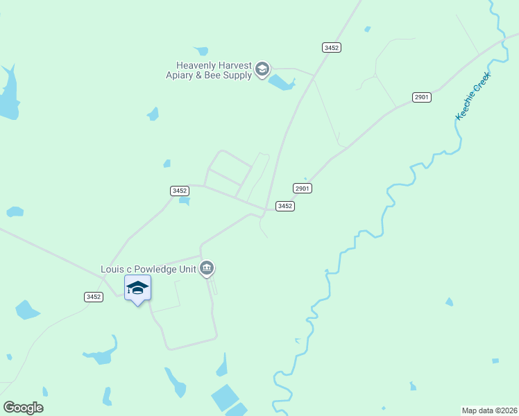 map of restaurants, bars, coffee shops, grocery stores, and more near 6474 Farm to Market Road 3452 in Palestine