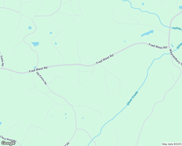 map of restaurants, bars, coffee shops, grocery stores, and more near 397 Fred West Road in Waynesboro