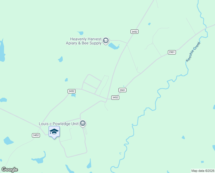 map of restaurants, bars, coffee shops, grocery stores, and more near 6474 Farm to Market Road 3452 in Palestine