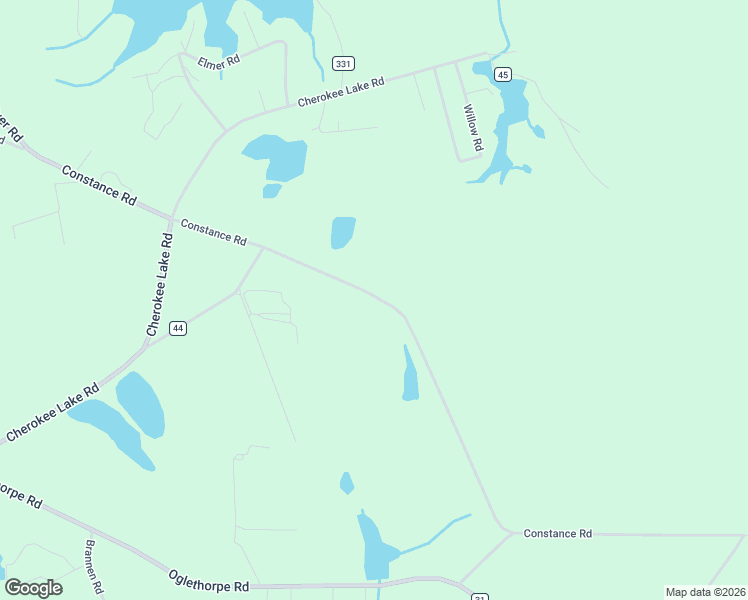 map of restaurants, bars, coffee shops, grocery stores, and more near 3044-4026 Constance Road in Jesup