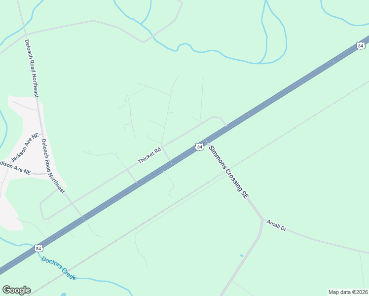 map of restaurants, bars, coffee shops, grocery stores, and more near 3795 U.S. 84 in Ludowici