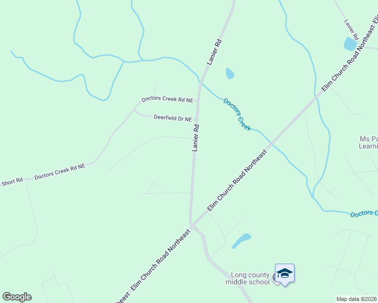 map of restaurants, bars, coffee shops, grocery stores, and more near 173 Lanier Road in Ludowici