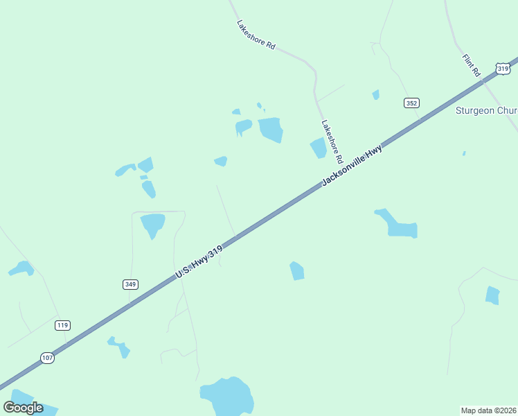 map of restaurants, bars, coffee shops, grocery stores, and more near 1182 Jacksonville Highway in Fitzgerald