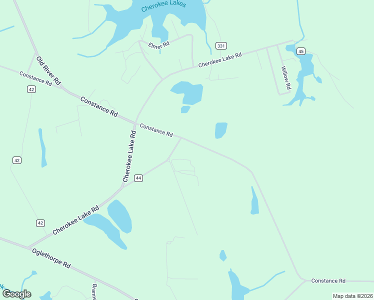 map of restaurants, bars, coffee shops, grocery stores, and more near 3044 Constance Road in Jesup