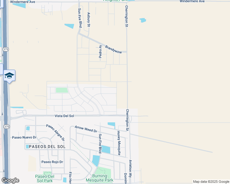 map of restaurants, bars, coffee shops, grocery stores, and more near 1731 Cherrington Street in Socorro