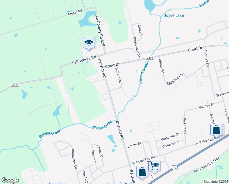map of restaurants, bars, coffee shops, grocery stores, and more near 208 Westview Street in Palestine