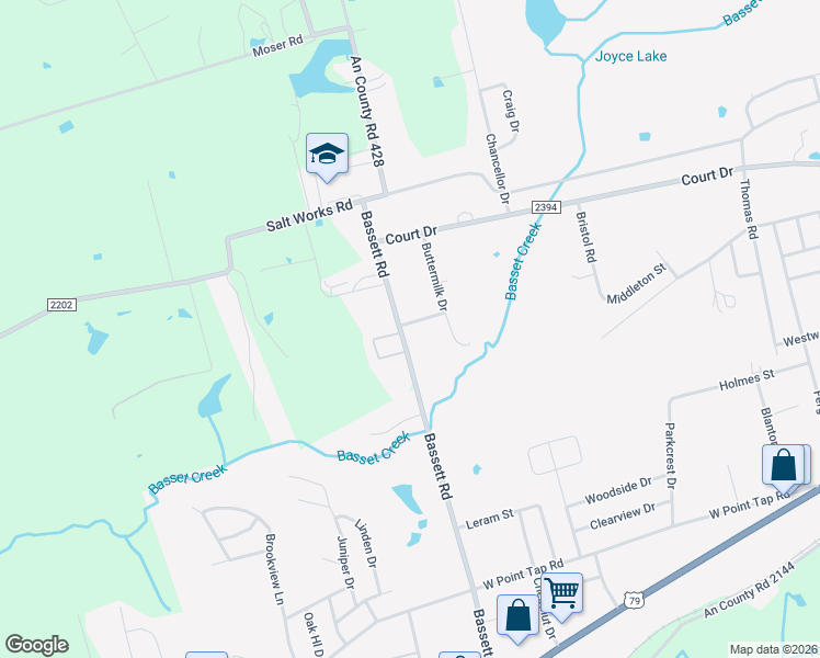 map of restaurants, bars, coffee shops, grocery stores, and more near 208 Westview Street in Palestine