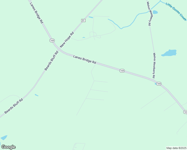 map of restaurants, bars, coffee shops, grocery stores, and more near 143 Huckleberry Lane in Jesup