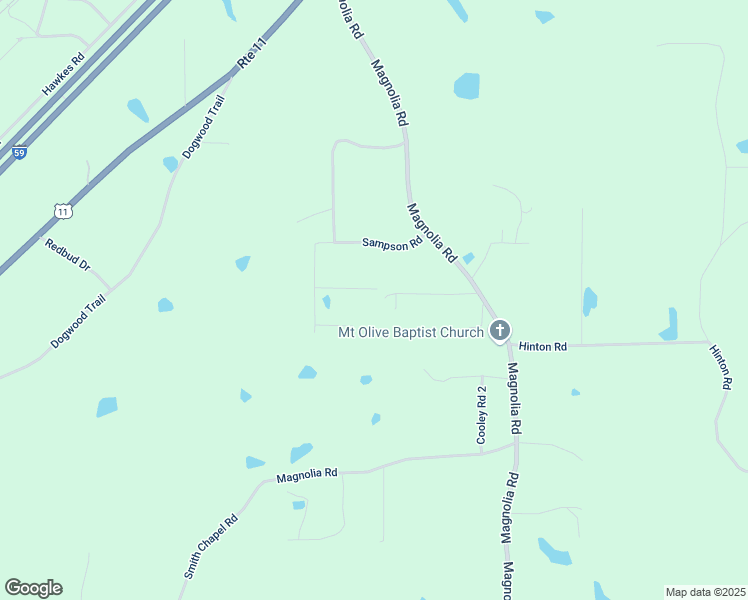 map of restaurants, bars, coffee shops, grocery stores, and more near 31 Thomas Road in Laurel