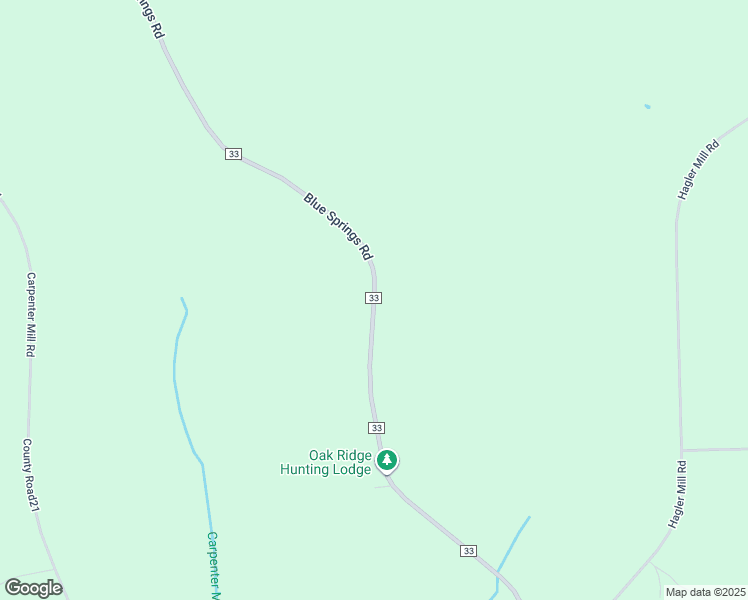 map of restaurants, bars, coffee shops, grocery stores, and more near 273 County Road 33 in Louisville