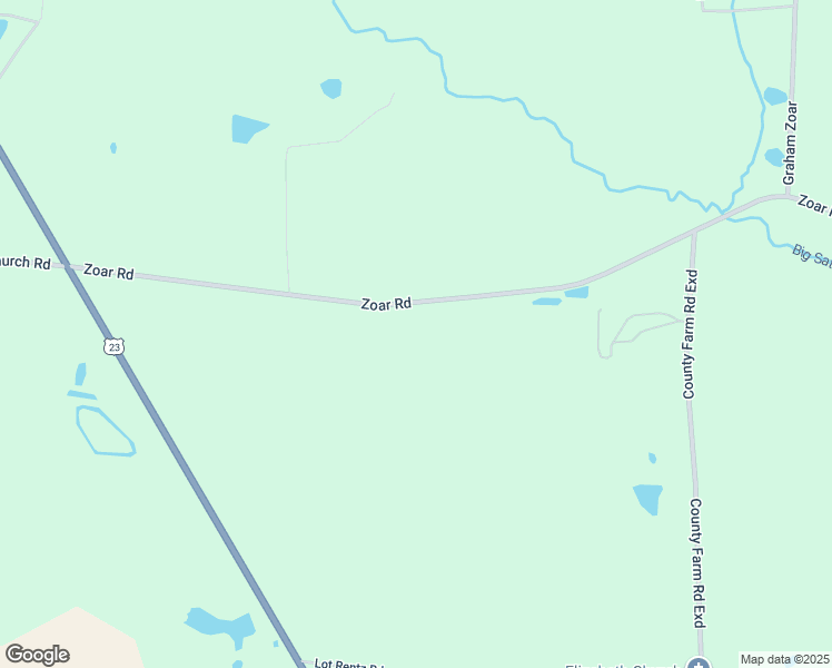 map of restaurants, bars, coffee shops, grocery stores, and more near 11453 Zoar Road in Hazlehurst