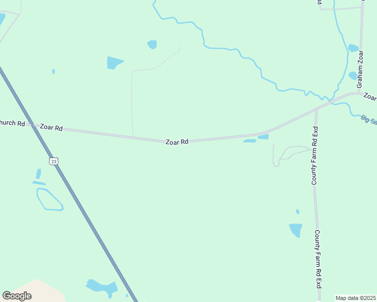 map of restaurants, bars, coffee shops, grocery stores, and more near 11453 Zoar Road in Hazlehurst