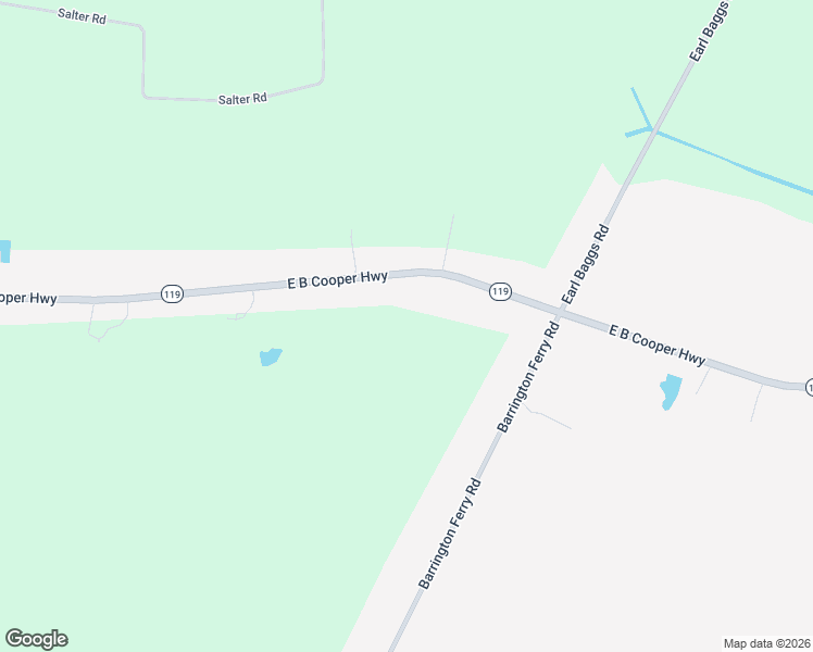 map of restaurants, bars, coffee shops, grocery stores, and more near 8695 East B Cooper Highway in Riceboro