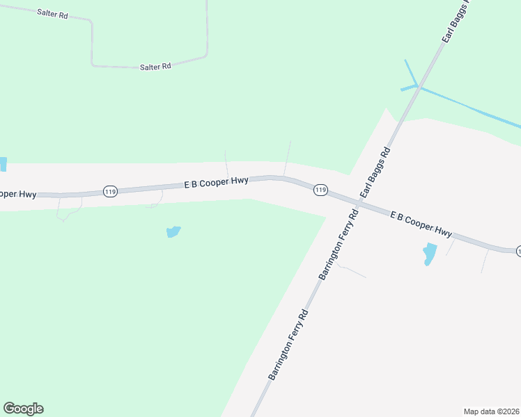 map of restaurants, bars, coffee shops, grocery stores, and more near 8695 East B Cooper Highway in Riceboro