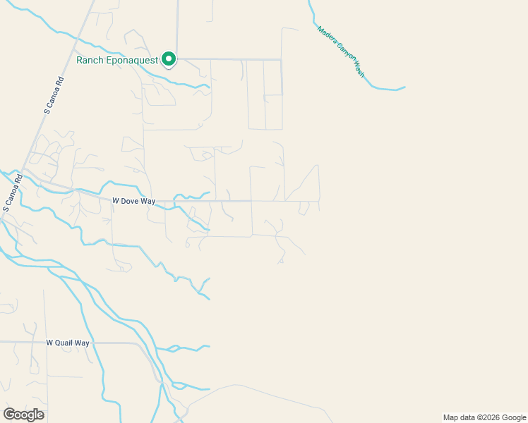 map of restaurants, bars, coffee shops, grocery stores, and more near 1575 West Dove Way in Amado