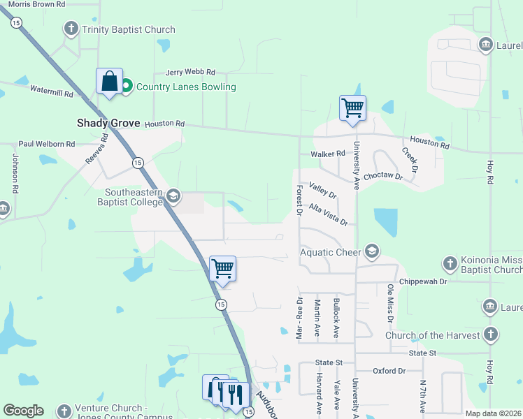 map of restaurants, bars, coffee shops, grocery stores, and more near 2 Heritage Trail in Laurel