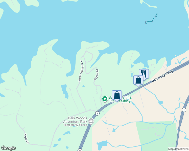 map of restaurants, bars, coffee shops, grocery stores, and more near 239 Taylor Road in Natchitoches