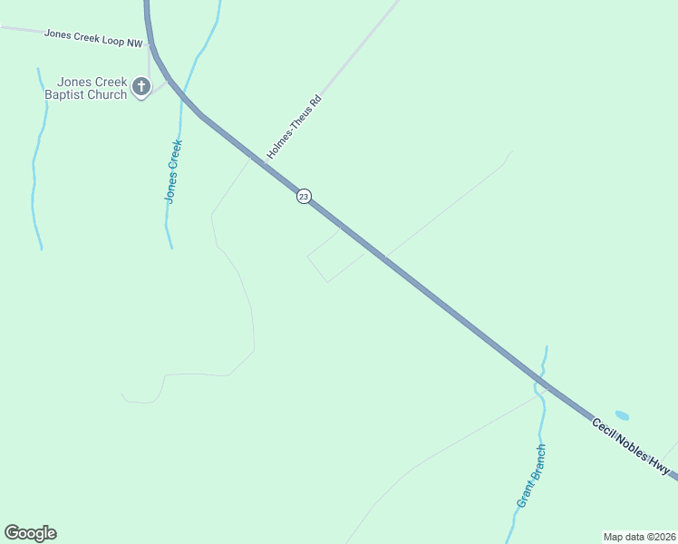 map of restaurants, bars, coffee shops, grocery stores, and more near Riverside Drive in Ludowici