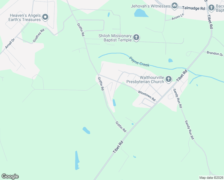 map of restaurants, bars, coffee shops, grocery stores, and more near 446 Griffin Road in Allenhurst