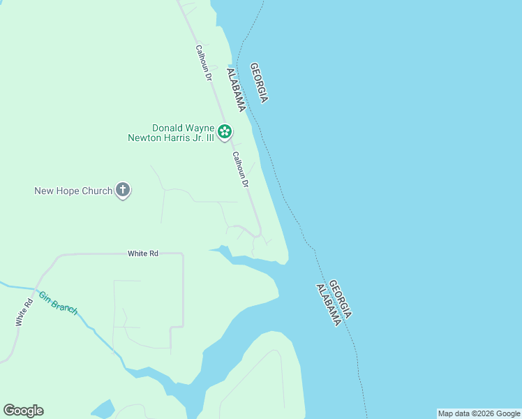 map of restaurants, bars, coffee shops, grocery stores, and more near 3085 Calhoun Drive in Abbeville