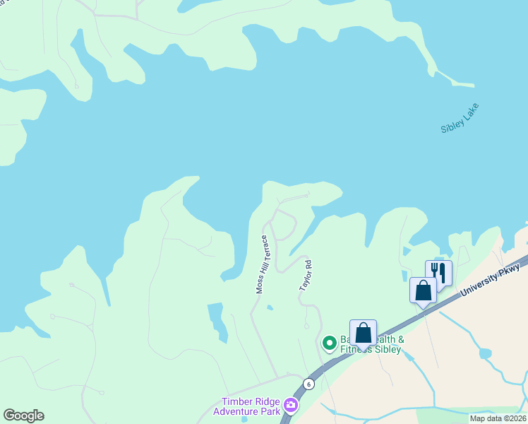 map of restaurants, bars, coffee shops, grocery stores, and more near 360-398 Taylor Road in Natchitoches