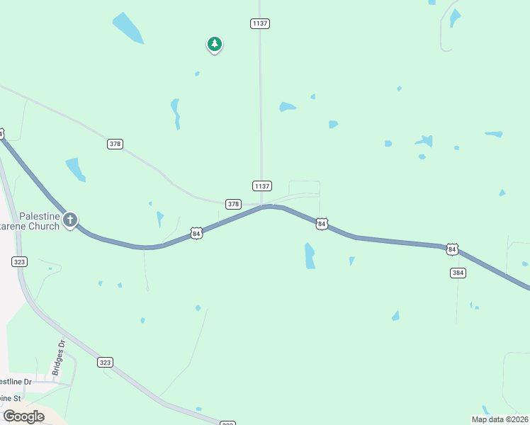 map of restaurants, bars, coffee shops, grocery stores, and more near 400 County Road 378 in Palestine