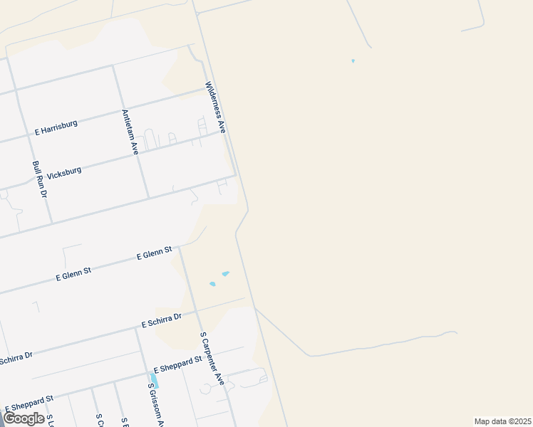 map of restaurants, bars, coffee shops, grocery stores, and more near 630 East Gettysburg Street in Odessa