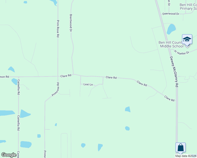 map of restaurants, bars, coffee shops, grocery stores, and more near 171 Clare Road in Fitzgerald