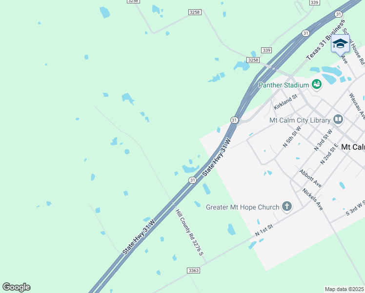 184 Hcr 3276 North, Mount Calm TX Walk Score