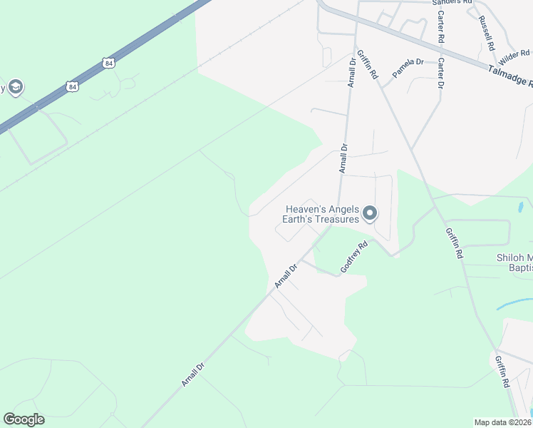 map of restaurants, bars, coffee shops, grocery stores, and more near 343 Copperhead Road South East in Allenhurst